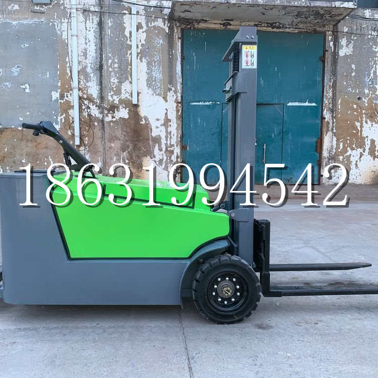 长宁县小型电动叉车1吨2吨步行站驾式电瓶堆高充电装卸车液压升降车铲车